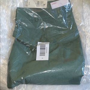 Lane Bryant Green linen pants